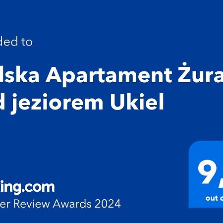 奥尔什丁Sielska Apartament Zurawi Nad Jeziorem Ukiel公寓 外观 照片